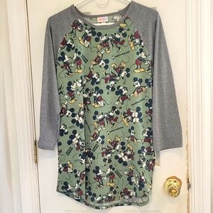 Lularoe Mickey Mouse Randy Top 2XL